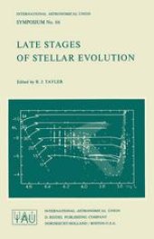 book Late Stages of Stellar Evolution