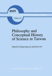 book Philosophy and Conceptual History of Science in Taiwan