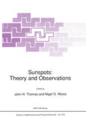 book Sunspots: Theory and Observations