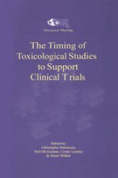 book The Timing of Toxicological Studies to Support Clinical Trials