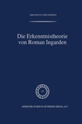 book Die Erkenntnistheorie von Roman Ingarden