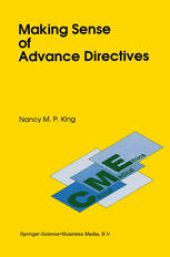 book Making Sense of Advance Directives