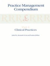 book Practice Management Compendium: Part 4: Clinical Practices