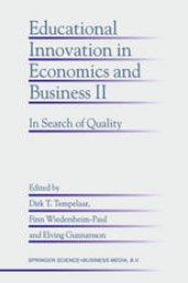 book Educational Innovation in Economics and Business II: In Search of Quality