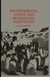 book Environmental Stress and Behavioural Adaptation