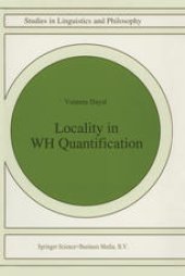 book Locality in WH Quantification: Questions and Relative Clauses in Hindi