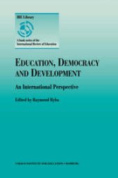 book Education, Democracy and Development: An International Perspective