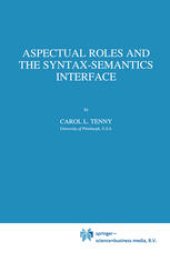 book Aspectual Roles and the Syntax-Semantics Interface