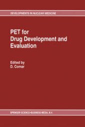 book PET for Drug Development and Evaluation