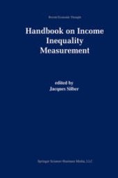 book Handbook of Income Inequality Measurement