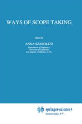 book Ways of Scope Taking