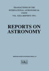 book Reports on Astronomy
