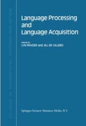 book Language Processing and Language Acquisition