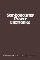 book Semiconductor Power Electronics