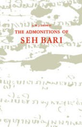 book The Admonitions of Seh Bari: A 16th century Javanese Muslim text attributed to the Saint of Bonaṅ