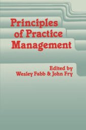 book Principles of Practice Management: In Primary Care