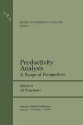 book Productivity Analysis: A Range of Perspectives