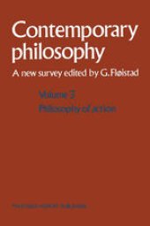 book Philosophy of action / Philosophie de l’action