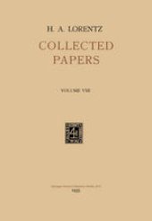 book Collected Papers: Volume VIII