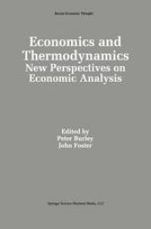 book Economics and Thermodynamics: New Perspectives on Economic Analysis