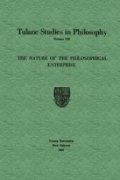 book The Nature of the Philosophical Enterprise