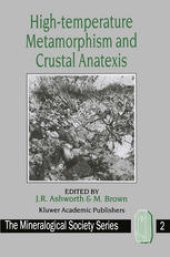 book High-temperature Metamorphism and Crustal Anatexis