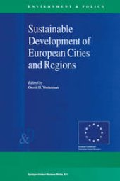 book Sustainable Development of European Cities and Regions