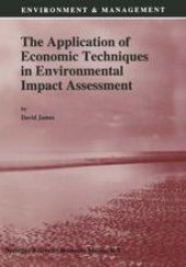 book The Application of Economic Techniques in Environmental Impact Assessment