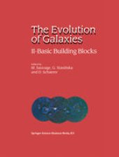 book The Evolution of Galaxies: II — Basic Building Blocks