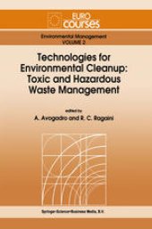 book Technologies for Environmental Cleanup: Toxic and Hazardous Waste Management