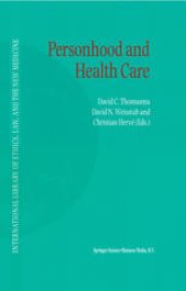 book Personhood and Health Care