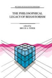 book The Philosophical Legacy of Behaviorism