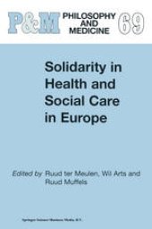 book Solidarity in Health and Social Care in Europe