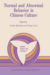 book Normal and Abnormal Behavior in Chinese Culture