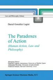 book The Paradoxes of Action: Human Action, Law and Philosophy