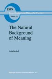 book The Natural Background of Meaning