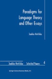 book Paradigms for Language Theory and Other Essays