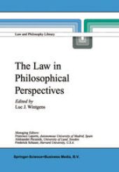 book The Law in Philosophical Perspectives: My Philosophy of Law