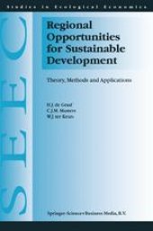 book Regional Opportunities for Sustainable Development: Theory, Methods, and Applications