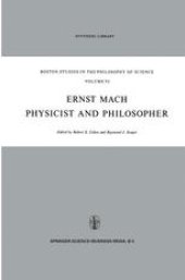 book Ernst Mach: Physicist and Philosopher