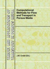 book Computational Methods for Flow and Transport in Porous Media