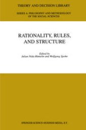 book Rationality, Rules, and Structure