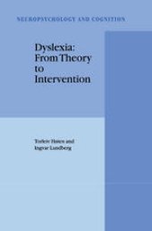 book Dyslexia: From Theory to Intervention