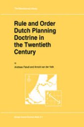 book Rule and Order Dutch Planning Doctrine in the Twentieth Century