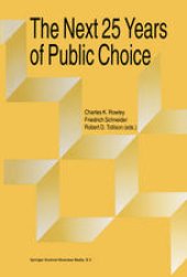 book The Next Twenty-five Years of Public Choice