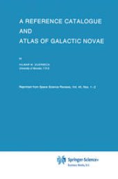 book A Reference Catalogue and Atlas of Galactic Novae