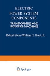 book Electric Power System Components: Transformers and Rotating Machines