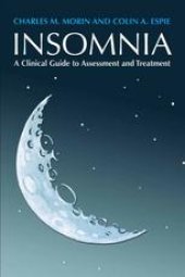 book Insomnia: A Clinical Guide to Assessment and Treatment