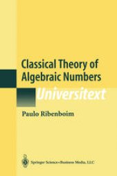 book Classical Theory of Algebraic Numbers