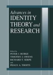 book Advances in Identity Theory and Research